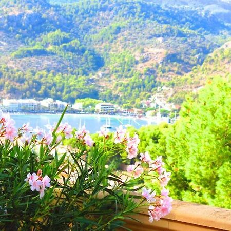 Ferienwohnung Apartamento Gran Terraza Privada Y Vistas Al Mar Puerto de Sóller Exterior foto